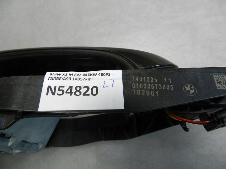 фото №5, Bmw x3 m f97 ручка ліва зад a90 keyless