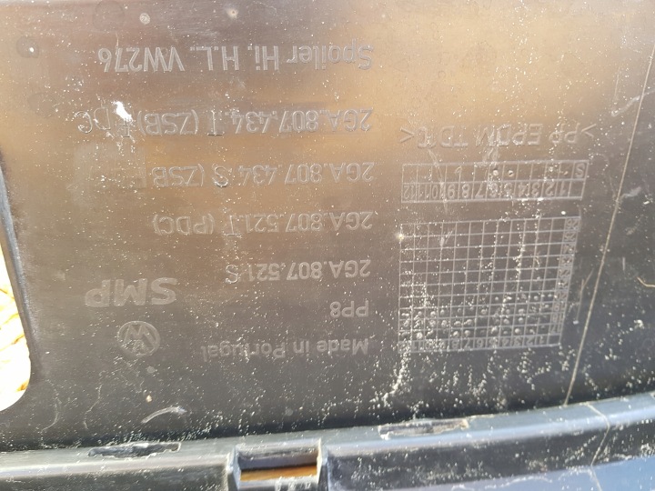 фото №11, Vw t-roc troc 2ga бампер перед передній 2ga807521