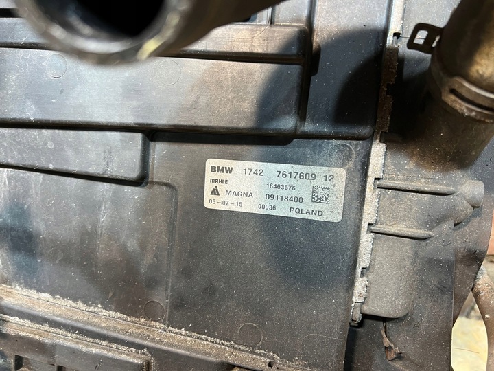фото №5, Bmw f39 f45 f46 f48 f60 b47c20a радіаторів вентилятор комплект 9271207