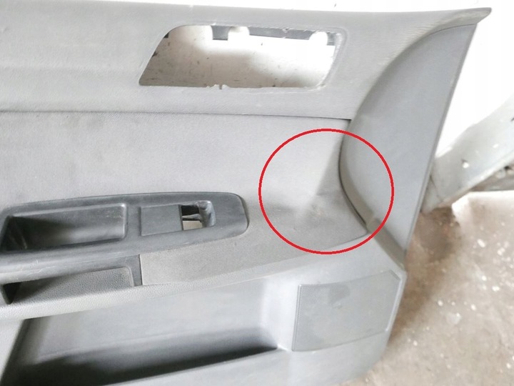 фото №5, Оббивка боковина двері лівий перед vw polo iv 9n hb