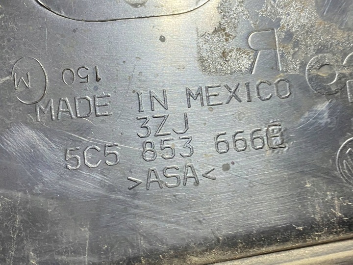 фото №6, Vw beetle 5c5 хром решётка бампера правая перед 5c5853666e