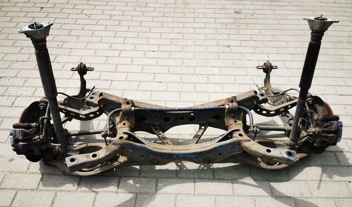 фото №6, Mazda 3 bm hb 13-16 балка подвешивание зад комплектная демонтаж