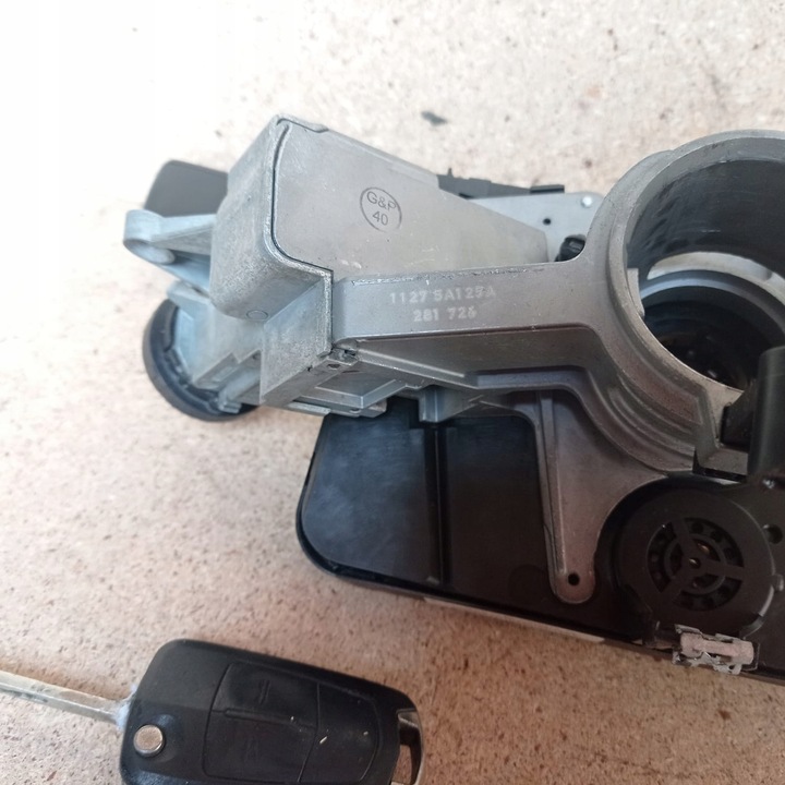 фото №6, Перемикач комбінований astra h gtc модуль стрічка замок запалювання ключ cim13197721