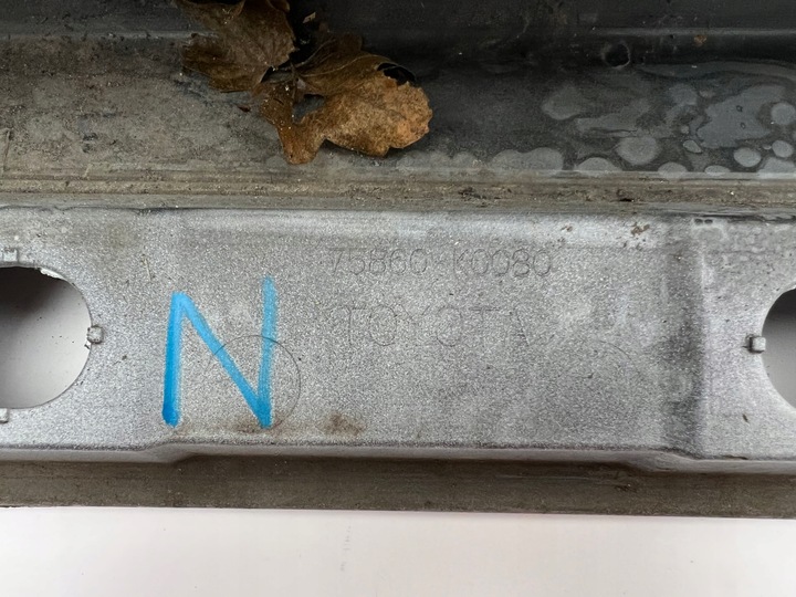 фото №6, Toyota yaris 4 iv планка порогова ліва накладка n