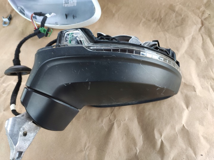 фото №12, Vw tiguan ii 5n дзеркало ліві 6 контактів кабелі 5nb857507aj