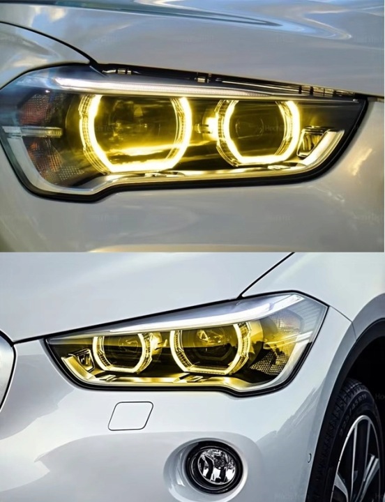 фото №13, Модулі csl жовті drl bmw x1 f48 f49 2014-2019 комплект права ліва