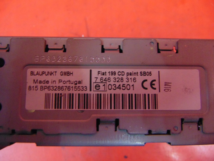 фото №6, Fiat grande punto радіо cd радіопрогравач