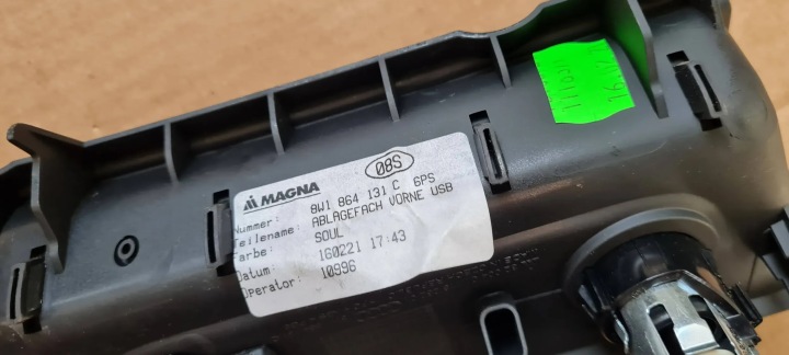 фото №12, S5 8w рестайлинг a5 гнездо зарядное устройство usb port жгут установка 8w0035708a a4 b9