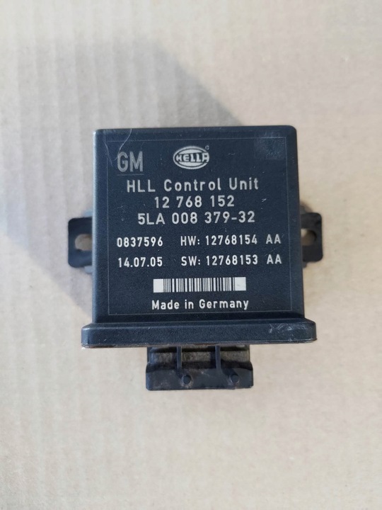 фото №1, Модуль света ксенон saab 9-3 hella 12768152 оригинальный номер gm