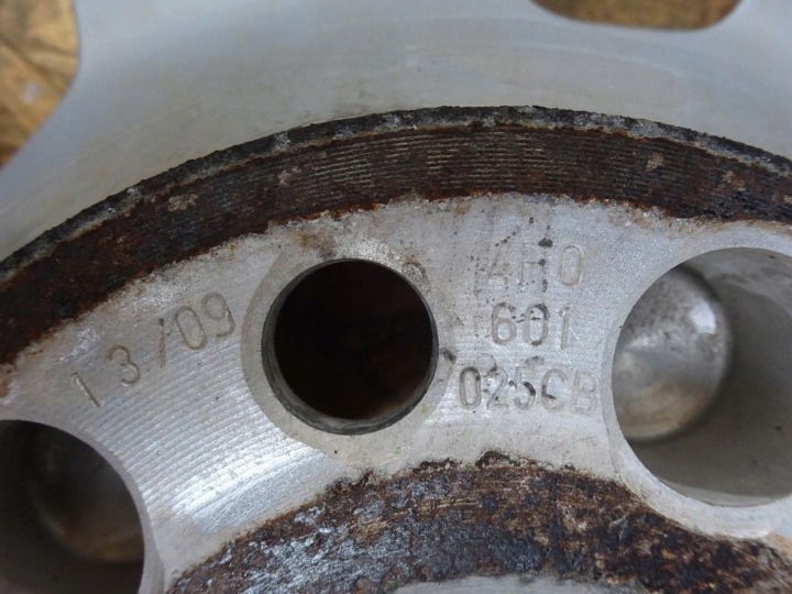 фото №14, Audi a6 c6 04-11 диски 17 дюймів 5x112 et45 7.5j 4f0601025cb