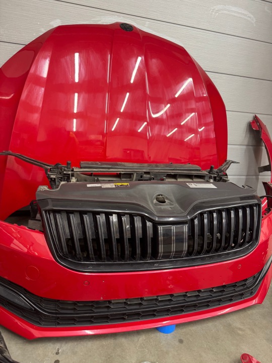 фото №12, Перед комплектний skoda superb 3 iii рестайлінг ідеальний 2.0 tdi sport line