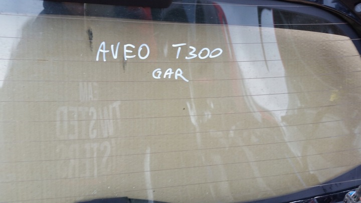 фото №10, Chevrolet aveo t300 крышка зад gar