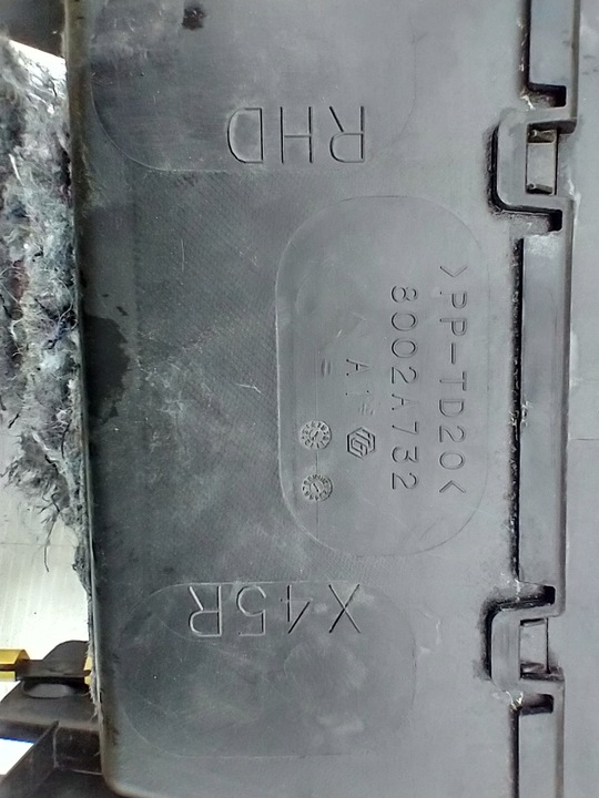 фото №14, Mitsubishi asx тунель панель повітропровід кондиціонера 8002a732 78204082xc