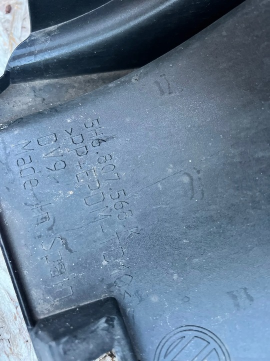 фото №10, Vw golf viii 8 5h 5h6 r-line r20 бампер задний зад