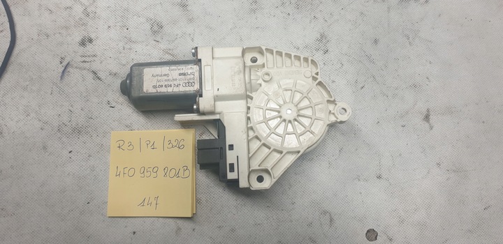 фото №1, Моторчик стёкла перед 4f0959801b audi a6 c6 04-11