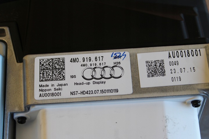 фото №7, Дисплей head up hud audi q7 4m 4m0919617