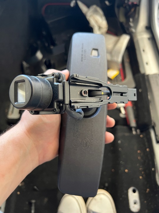 фото №1, Opel insignia зеркало внутренние + датчик света оригинальный номер 13312205