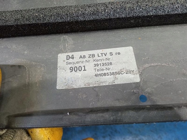 фото №11, Планка порогова права audi s8 d4 4h0853856c lz9y