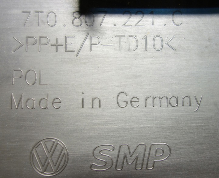 фото №12, Vw t7 multivan 2021- pod радар 7t0807221c бампер перед переднее