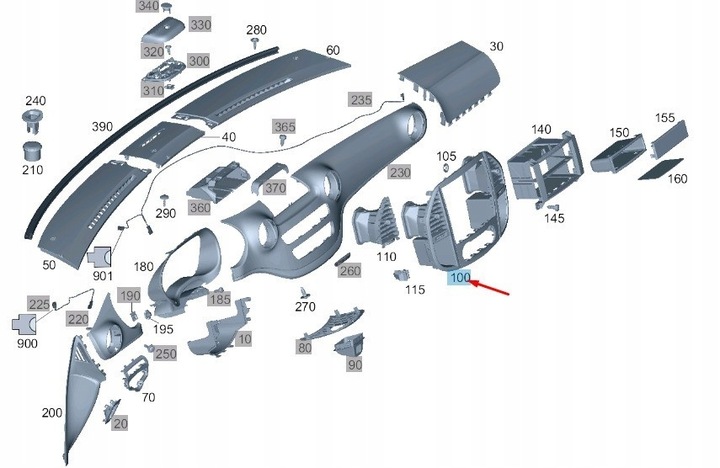 фото №9, Планка osłonowa mercedes benz vito w447 оригинальный a44768010079051