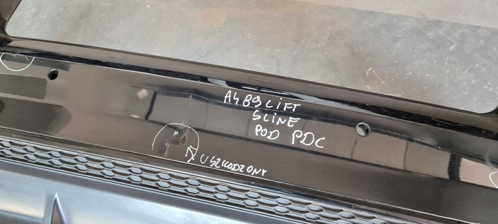 фото №7, Audi a4 s4 b9 8w 2020 з задній бампер задній