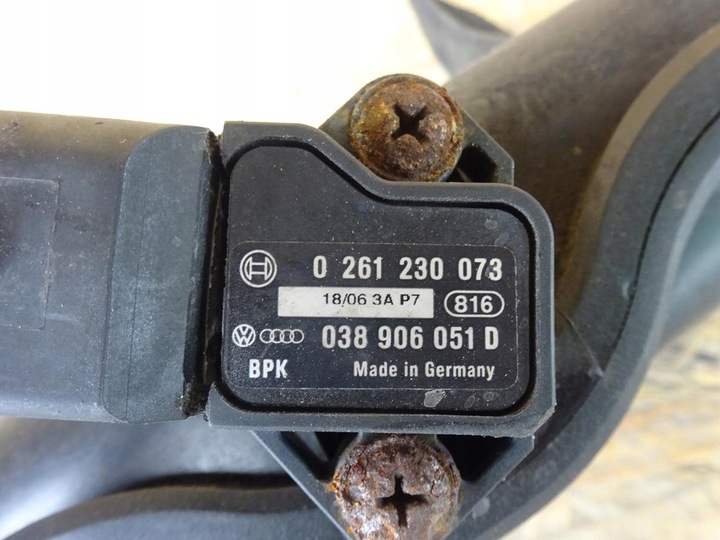 фото №10, Audi a3 8p golf v 2.0 tsi tfsi труба шланг интеркулер 1k0145762ae