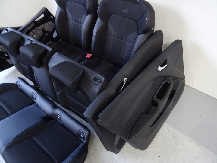 фото №5, Сидіння диван сидіння обшивки renault clio v рестайлінг alpine 2023r