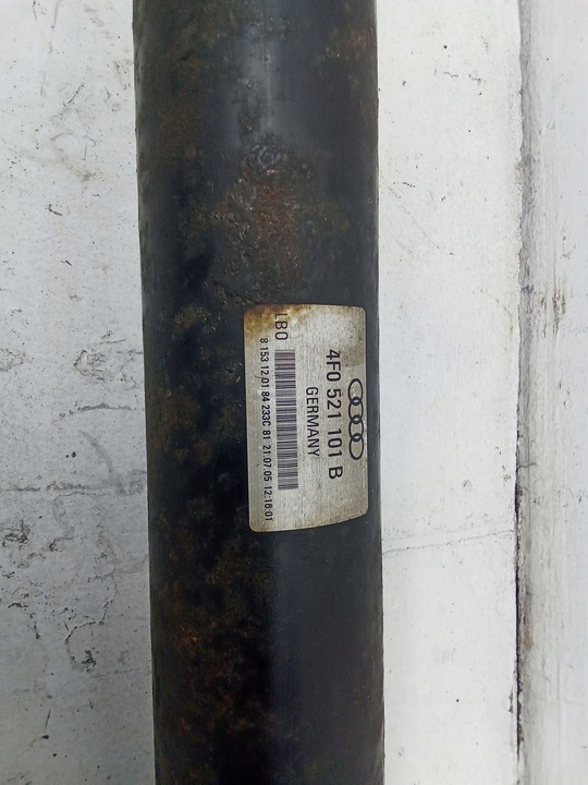 фото №6, Audi a6 s6 c6 4f 2005 wał приводной / комплект