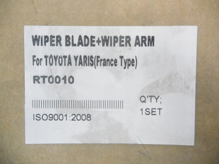 фото №12, Рычаг дворники + листовая рессора дворники toyota yaris rt0010