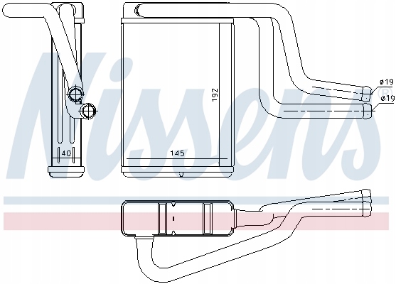 фото №12, Nissens отопитель ford cougar 98- 2.5 efi v6 24v