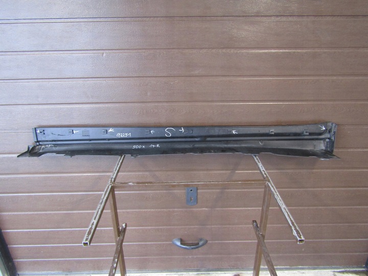 фото №7, Планка пороговая правая fiat 500x 500 x 14- накладка