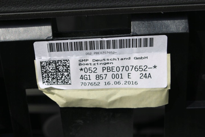 фото №14, Audi a6 консоль торпедо роздавальна капот 4g1857001e 4g1857001 pulpit head u