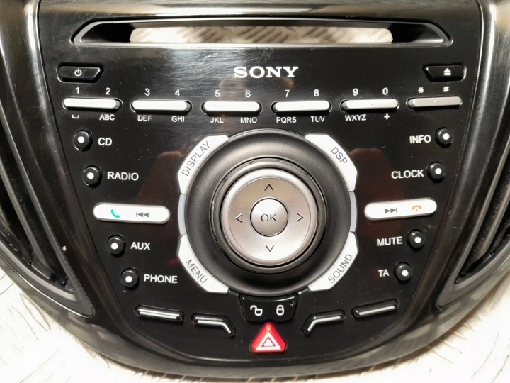 фото №10, Ford b-max магнитола sony панель средний консоли воздуховоды av1t18k811-bb