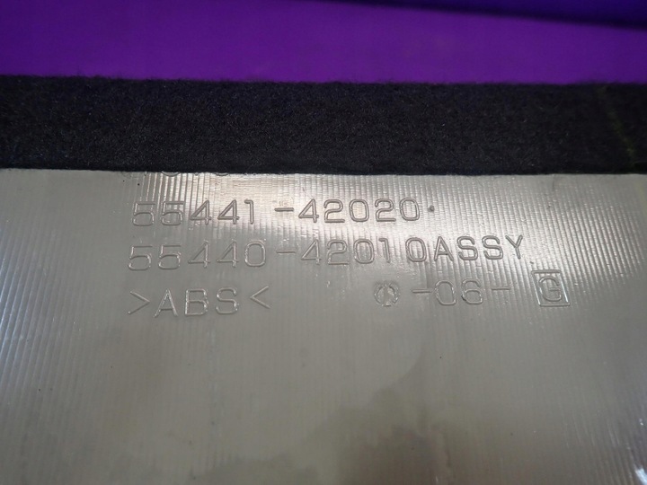 фото №7, Toyota rav 4 iii xa30 05- бардачок пассажира верхний 55441-42020 55440-42010