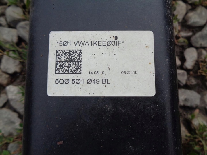 фото №8, Балка задня підвішування вісь зад volkswagen golf 7 vii універсал 2012- 5q0501115