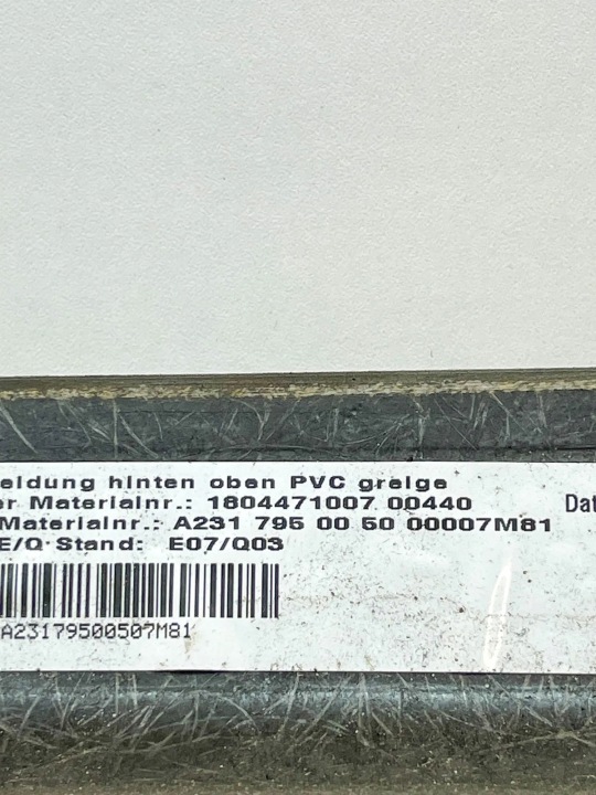 фото №13, Другие запчасти отделка mercedes-benz sl r231 a2317950050 33588169 4.7l