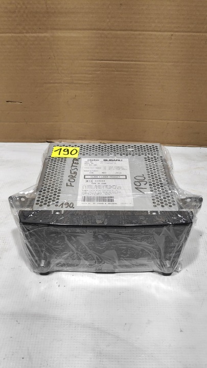 фото №10, Заводські радіо cd subaru forester iii 86201sc401