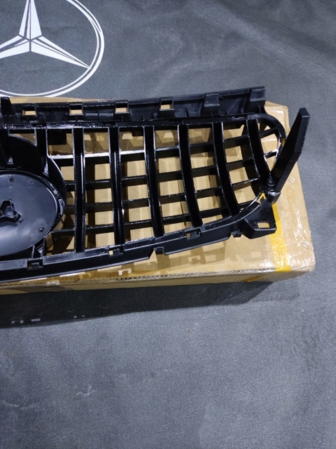 фото №8, Mercedes cla w117 13-19 решётка радиатора gt panamericana