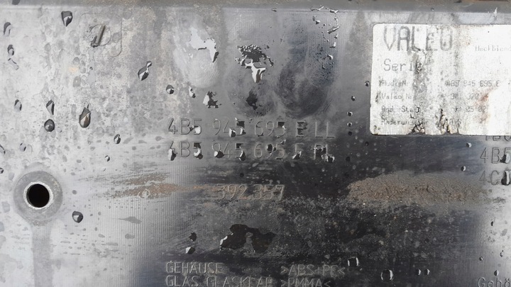 фото №9, Накладка крышки багажника audi a6 c5 sedan рестайлинг s6 c5