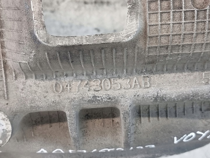 фото №10, Візок колиска підрамник перед 04743053ab chrysler grand voyager iv 2.5 crd 01r