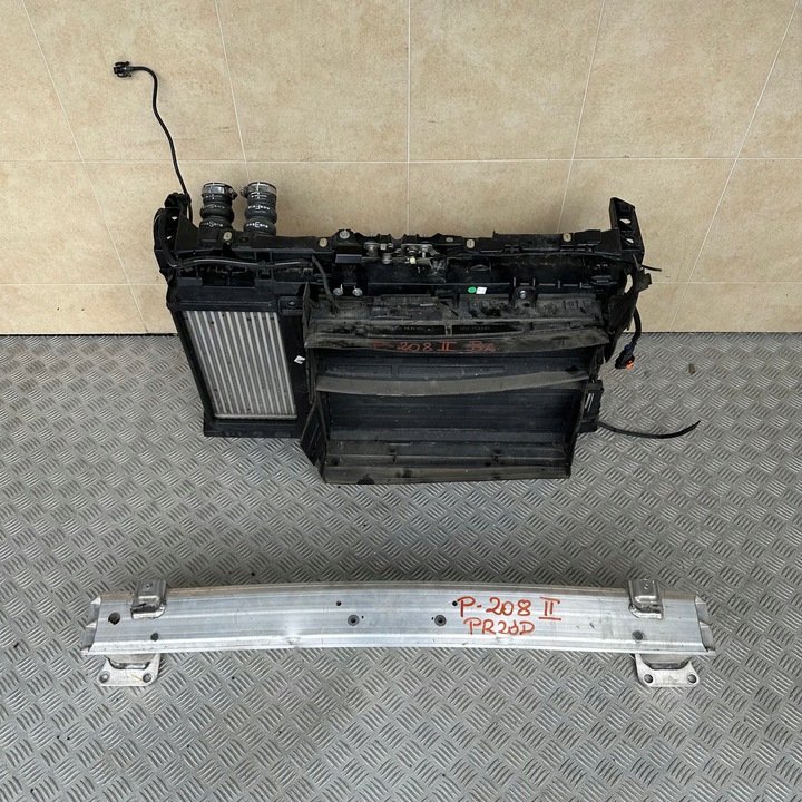 фото №1, Pas переднє радіатор peugeot 208 ii 1.2 thp 20r.