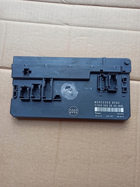 фото №1, Модуль sam mercedes-benz оригинальный номер 6399000800 модуль комфорта
