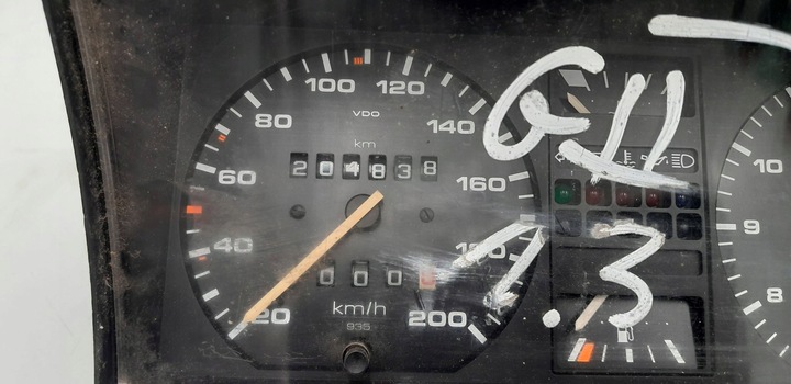 фото №5, Volkswagen golf ii 1300 спідометр  / спідометр прилади 19191903lr