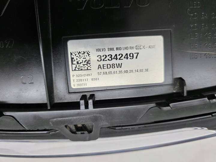 фото №10, Volvo xc90 ii 2 2014+ лампа права перед повний led mid європа 32342497