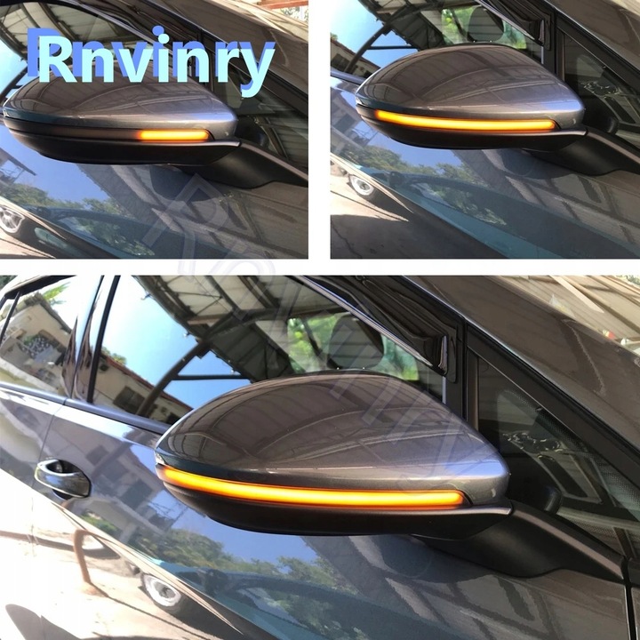 фото №10, Динамічний поворотник led rnvinry do vw golf 7 gti r gte gtd mk7.5