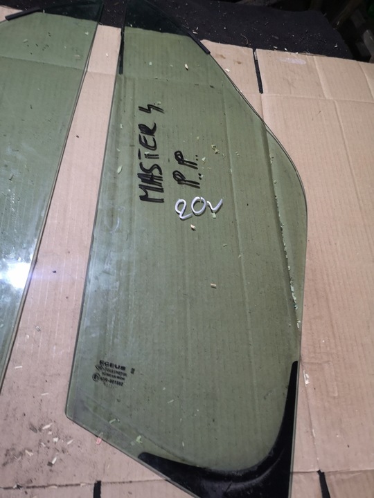 фото №4, Renault master iv movano c 20r скло двері ліва права передня перед