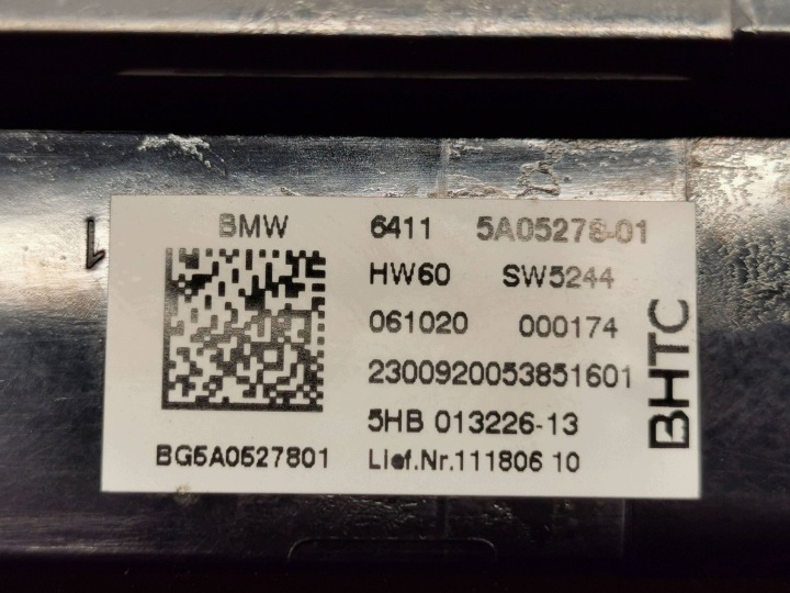 фото №7, Bmw x5 g05 18- панель климат-контроля 5a05278