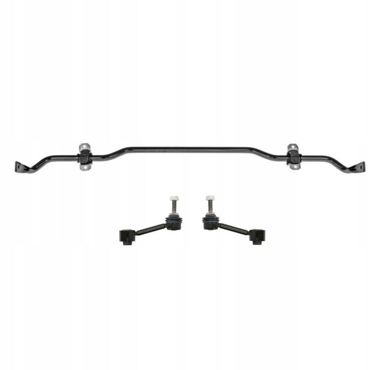 фото №1, Стабилизатор зад + 2x соединитель рычаг q3 octavia ii golf v vi passat b6 b7