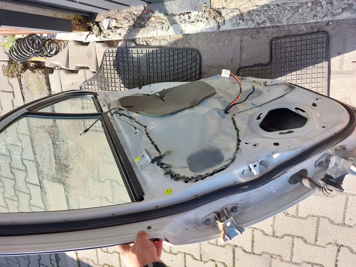 фото №5, Двері праві задні mitsubishi lancer viii x w37 білий