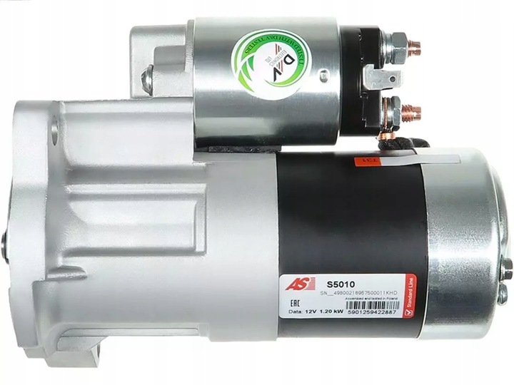 фото №5, S5010 стартер as-pl